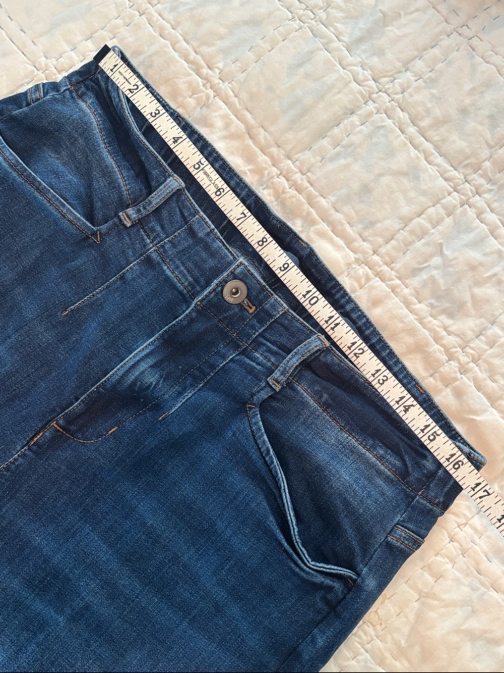 J Jill High-Rise Wide Leg Jeans * sz 16 * - Picture 3 of 9